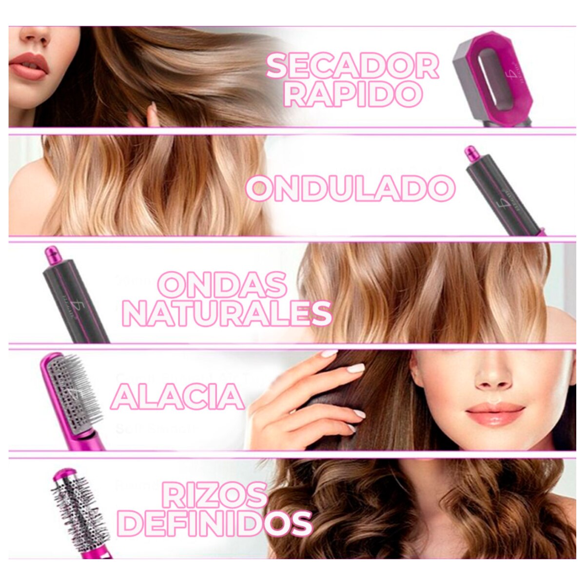 CEPILLO PROFESIONAL 5 EN 1
